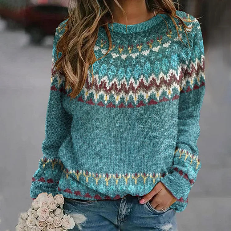 AVERY/ Vintage Wave Sweater