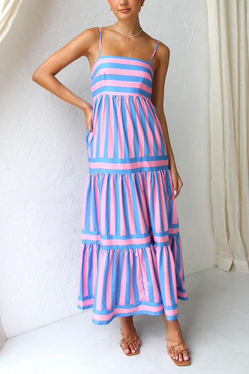 Sophia™ Color Block Maxi Dress