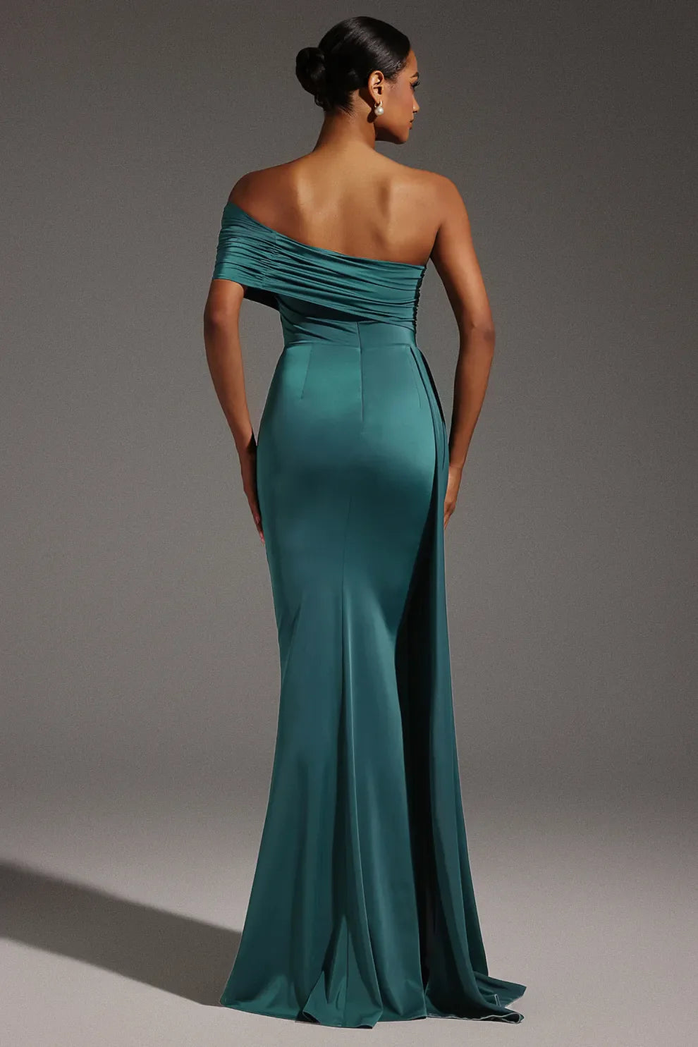 Davina | Sleeveless One Shoulder Maxi Dress