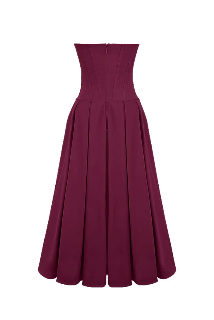 Lorelei | Corset Midi Dress