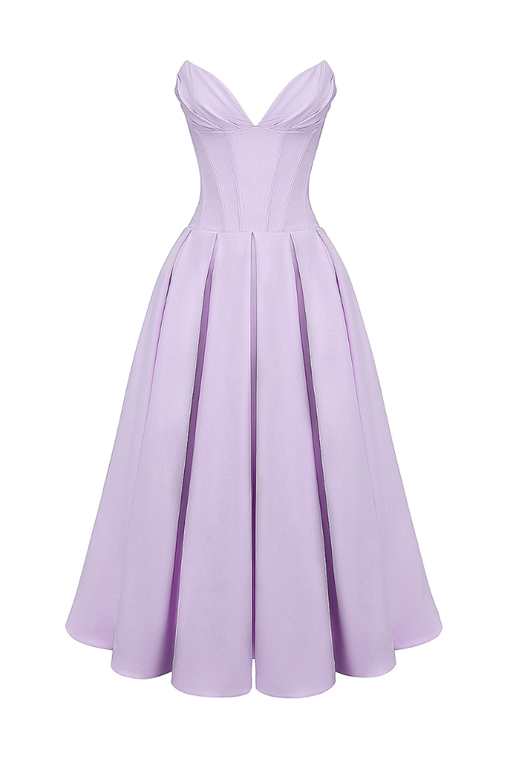 Lorelei | Corset Midi Dress