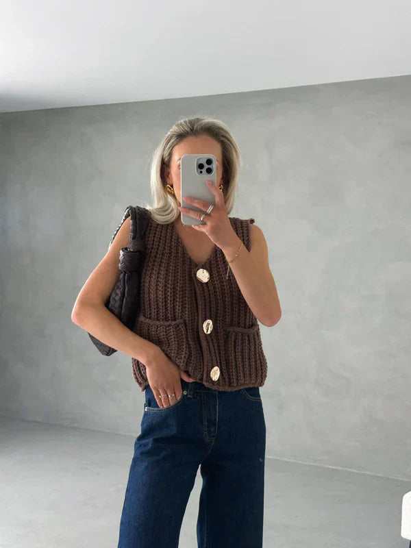 Kayla | Ribbed Knitted Top
