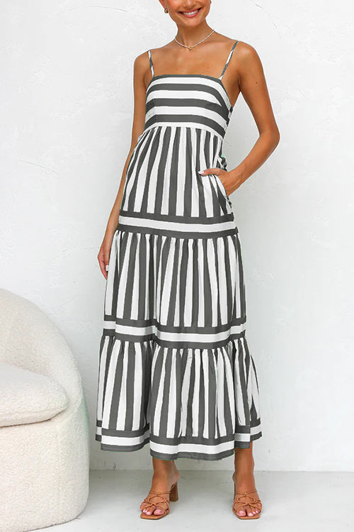 Sophia™ Color Block Maxi Dress