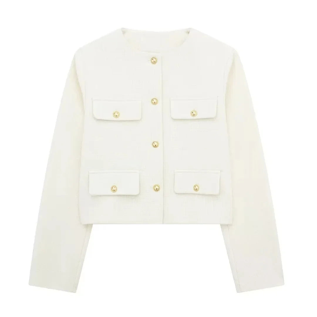 Megan | Vintage Cropped Jacket