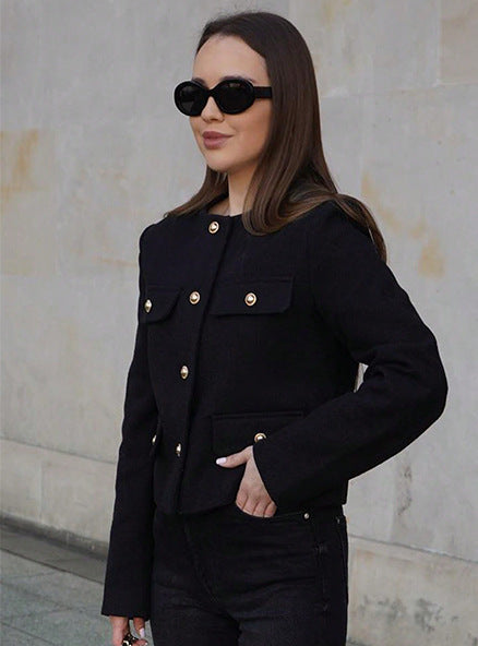 Megan | Vintage Cropped Jacket