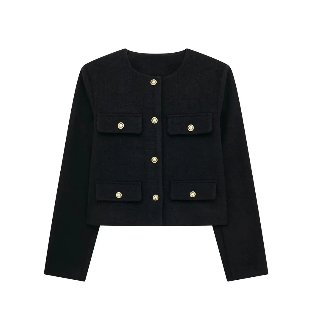 Megan | Vintage Cropped Jacket