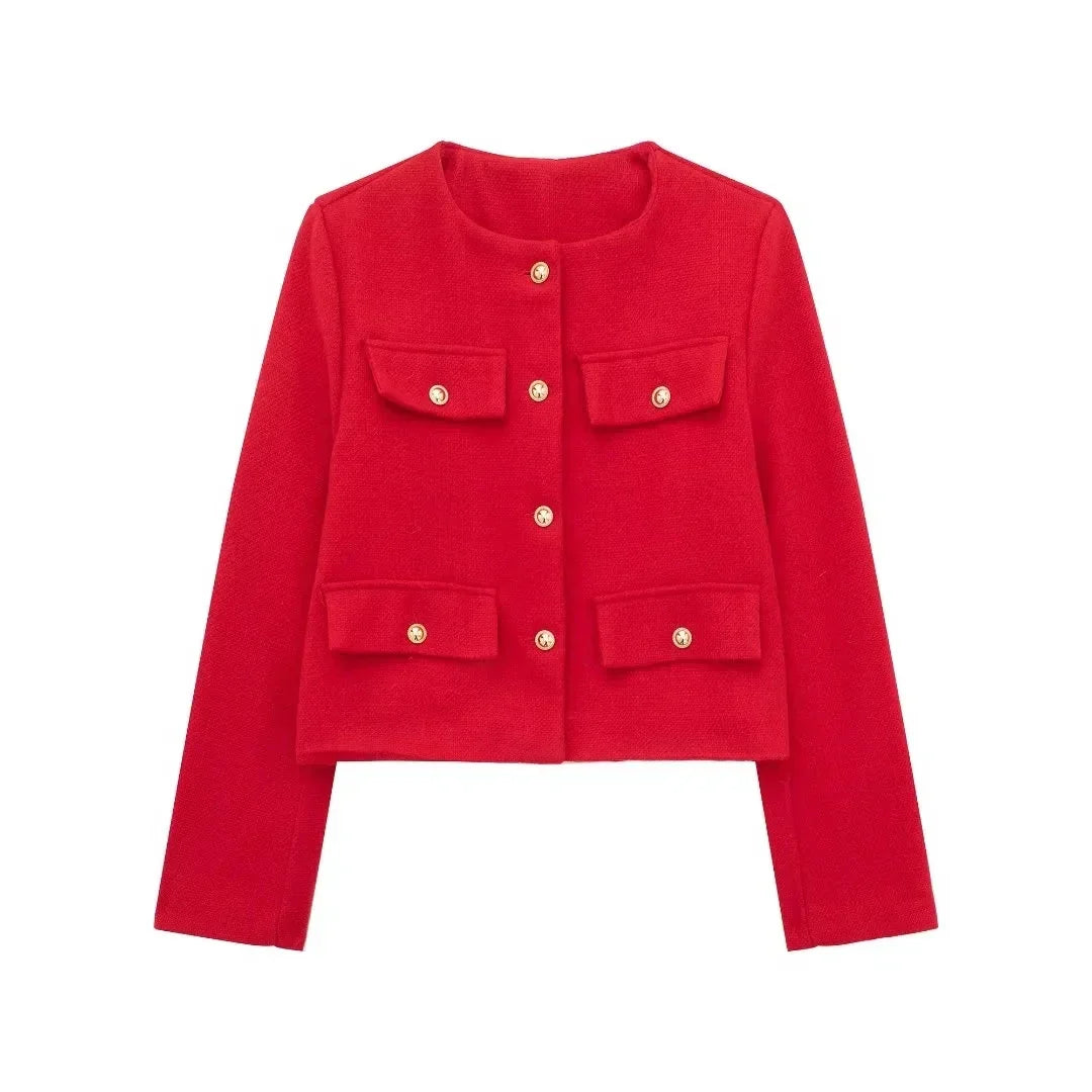 Megan | Vintage Cropped Jacket