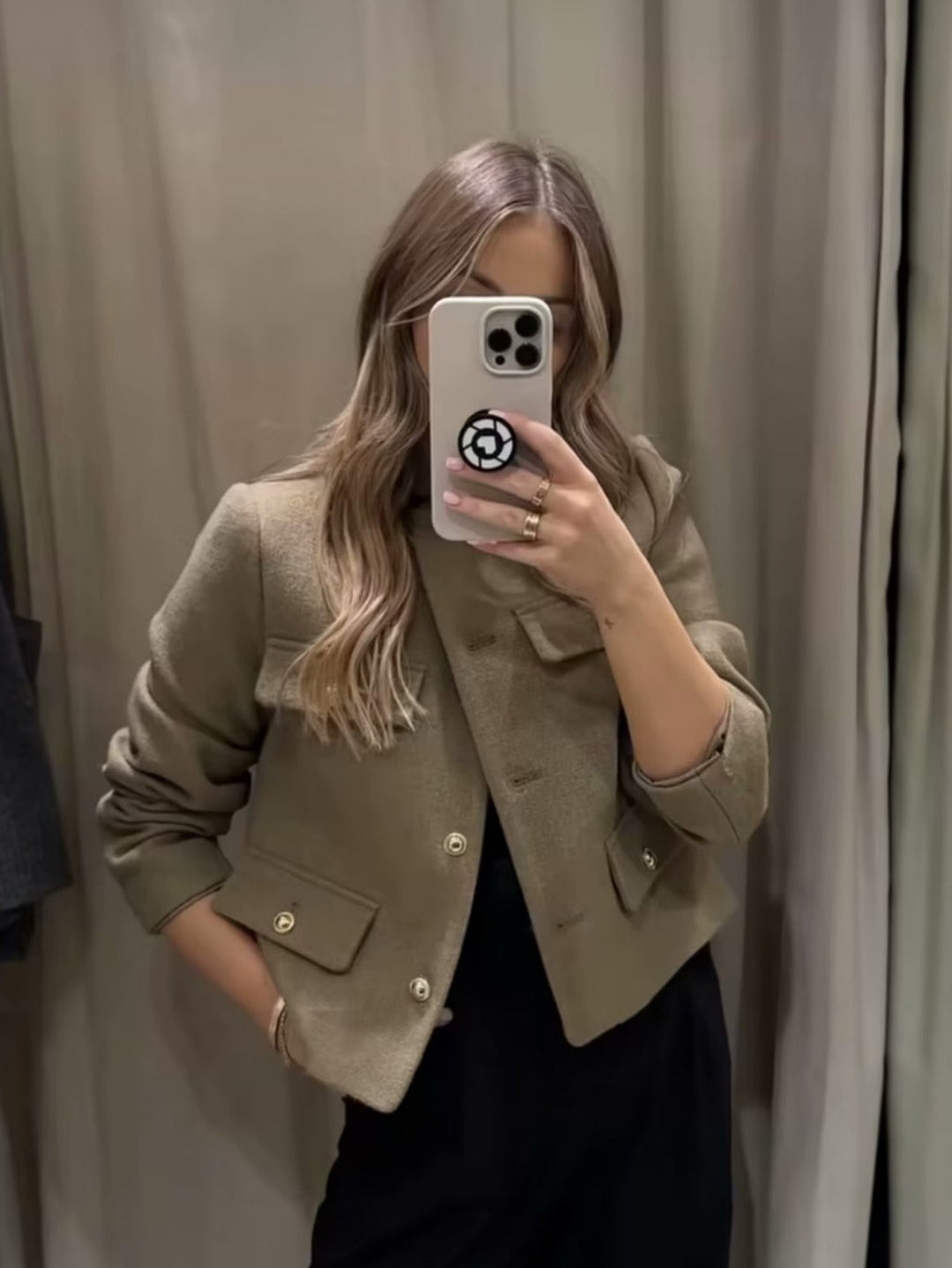 Megan | Vintage Cropped Jacket