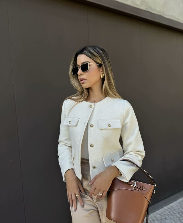 Megan | Vintage Cropped Jacket
