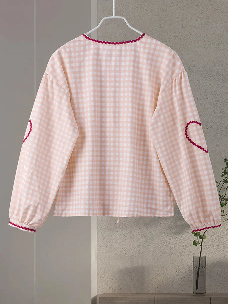Chloe - Heart Blouse