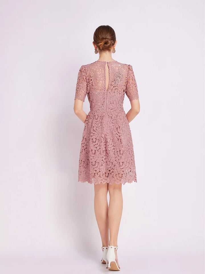 Jessica’s Serene Lace Dress