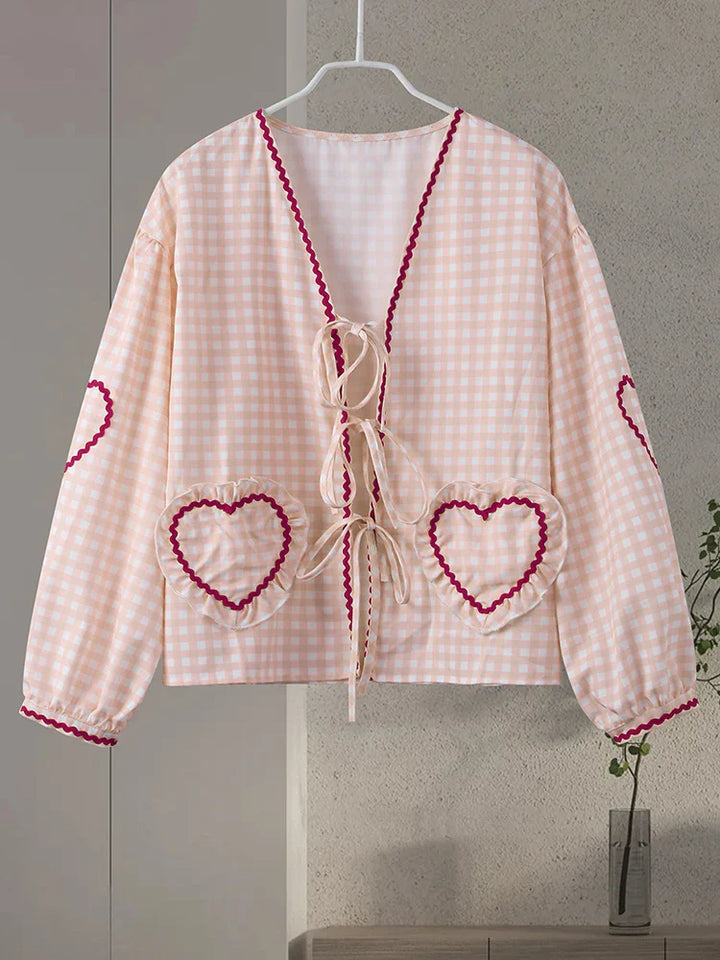 Chloe - Heart Blouse