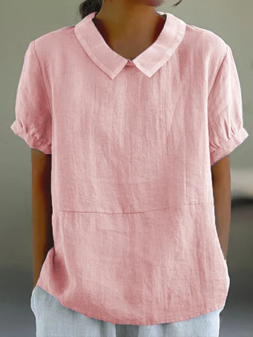 Scarlett - Relaxed Collared Blouse