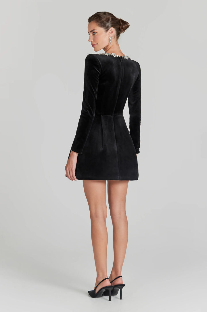 Takahē - Velvet Mini Dress