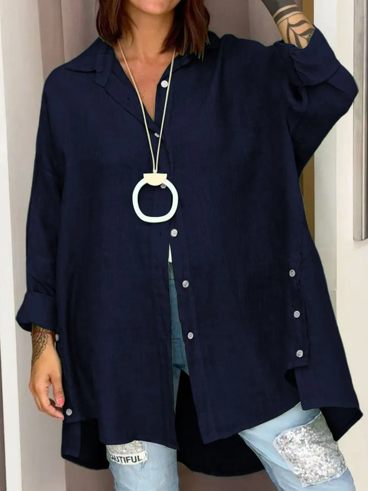 Evelyn - Oversized Button Shirt