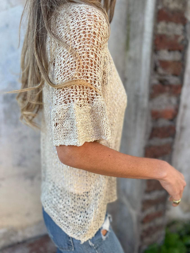 Ella - Elegant Textured Top