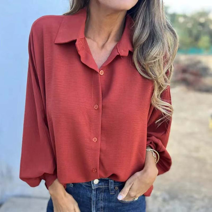 Mia - Button-Up Blouse