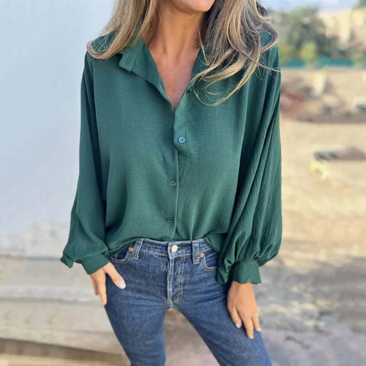 Mia - Button-Up Blouse