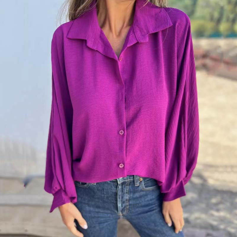 Mia - Button-Up Blouse